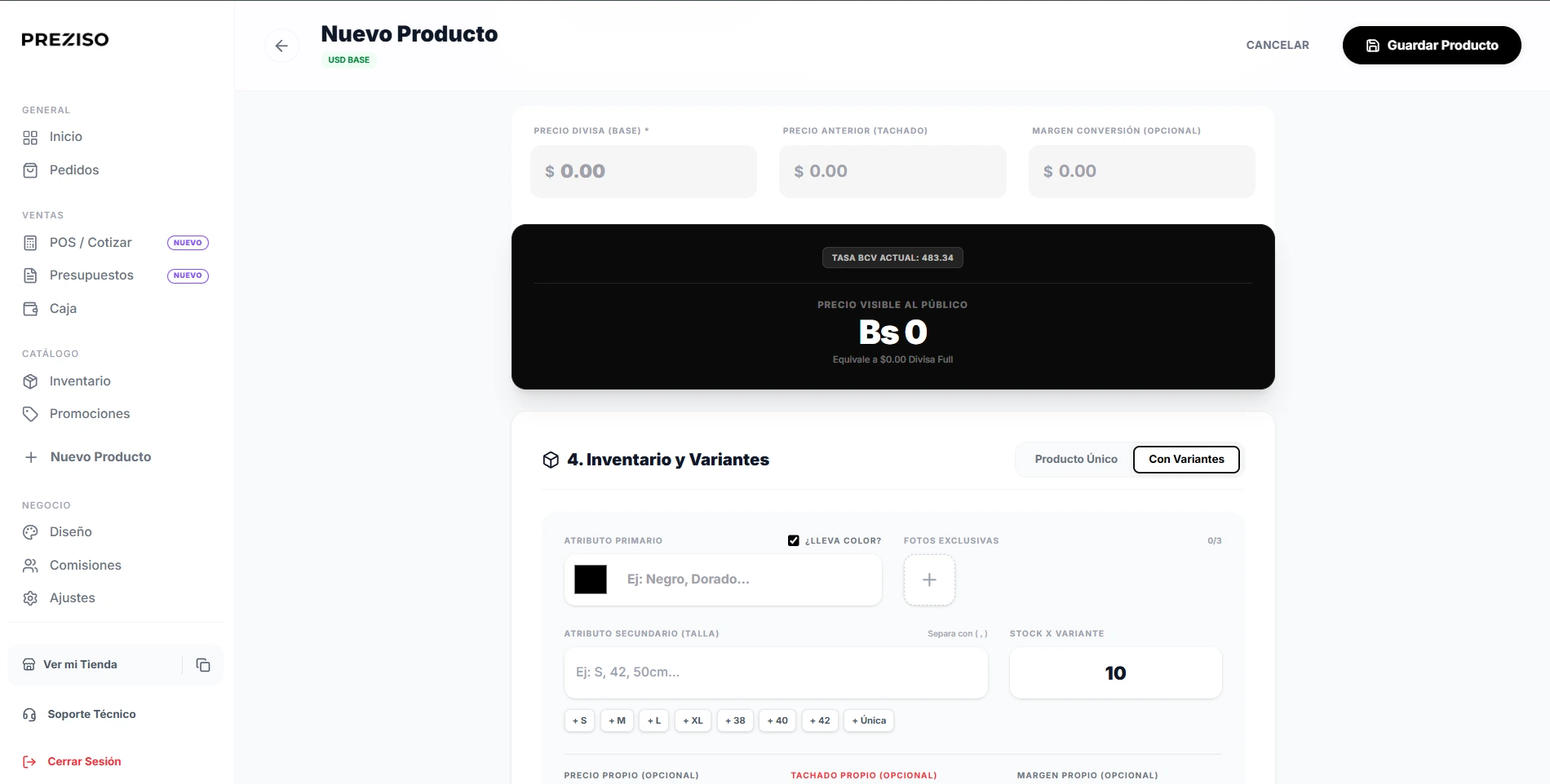 Precios Inteligentes