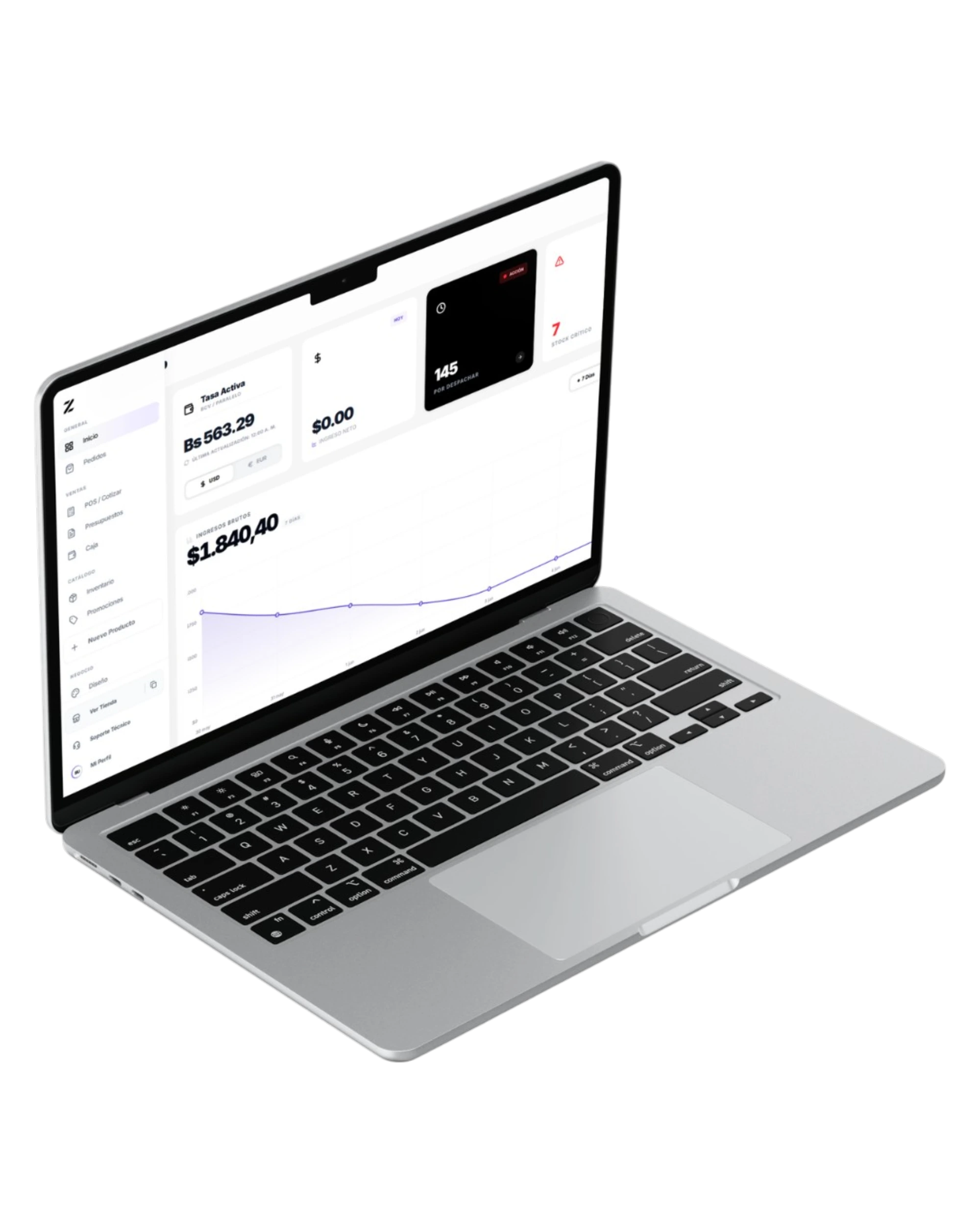 Dashboard Administrativo Preziso